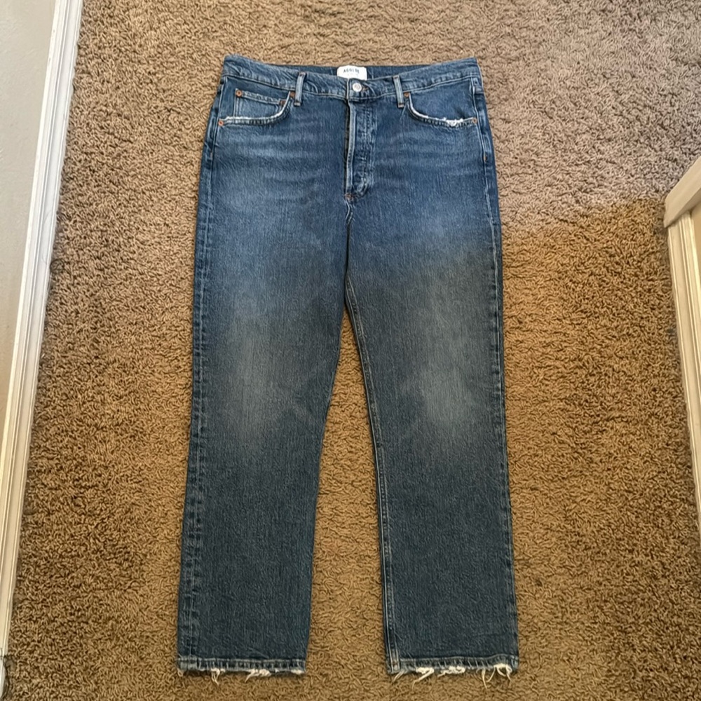 Agolde Riley Crop Jeans Size 31